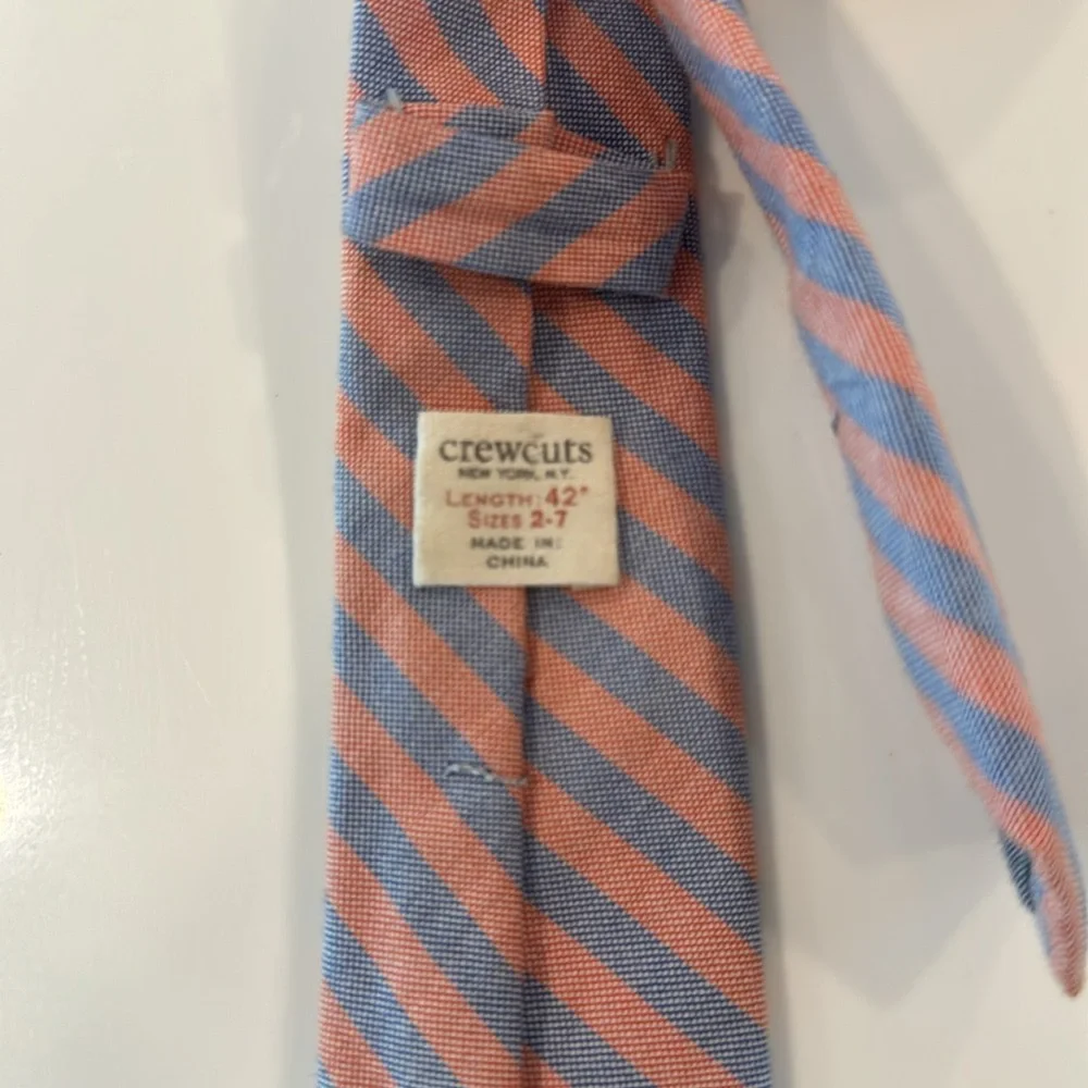 J. Crew cotton tie size 2-7
